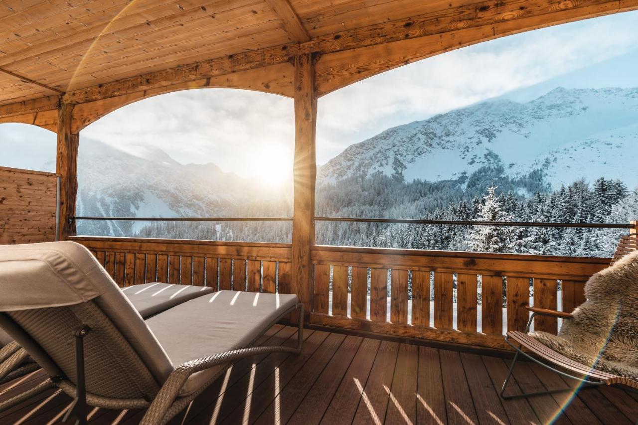 Hotel Alpensonne - Panoramazimmer & Restaurant 阿罗萨 外观 照片