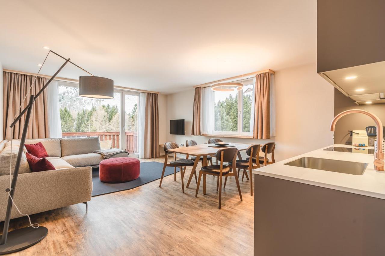 Hotel Alpensonne - Panoramazimmer & Restaurant 阿罗萨 外观 照片